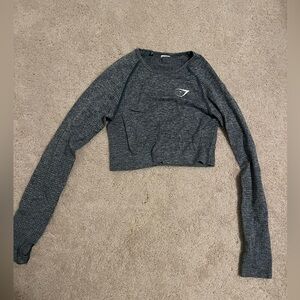 Gymshark vital seamless long sleep crop top